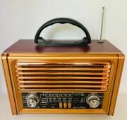 Everton RT-871 Bluetooth Nostalji ,Şarjlı 3 Band Radyo ,usb, sd ,Aux, mp3 Müzik Kutusu