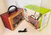 Everton RT-871 Bluetooth Nostalji ,Şarjlı 3 Band Radyo ,usb, sd ,Aux, mp3 Müzik Kutusu