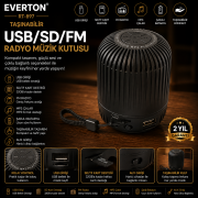 Everton RT-897 Usb-Sd-Fm Radyo Müzik Kutusu