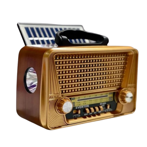 RT-836 Nostalji Solar Güneş Enerjili Bluetooth/USB/Sd kart/ Radyo mp3 Player Müzik Kutusu