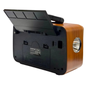 RT-836 Nostalji Solar Güneş Enerjili Bluetooth/USB/Sd kart/ Radyo mp3 Player Müzik Kutusu