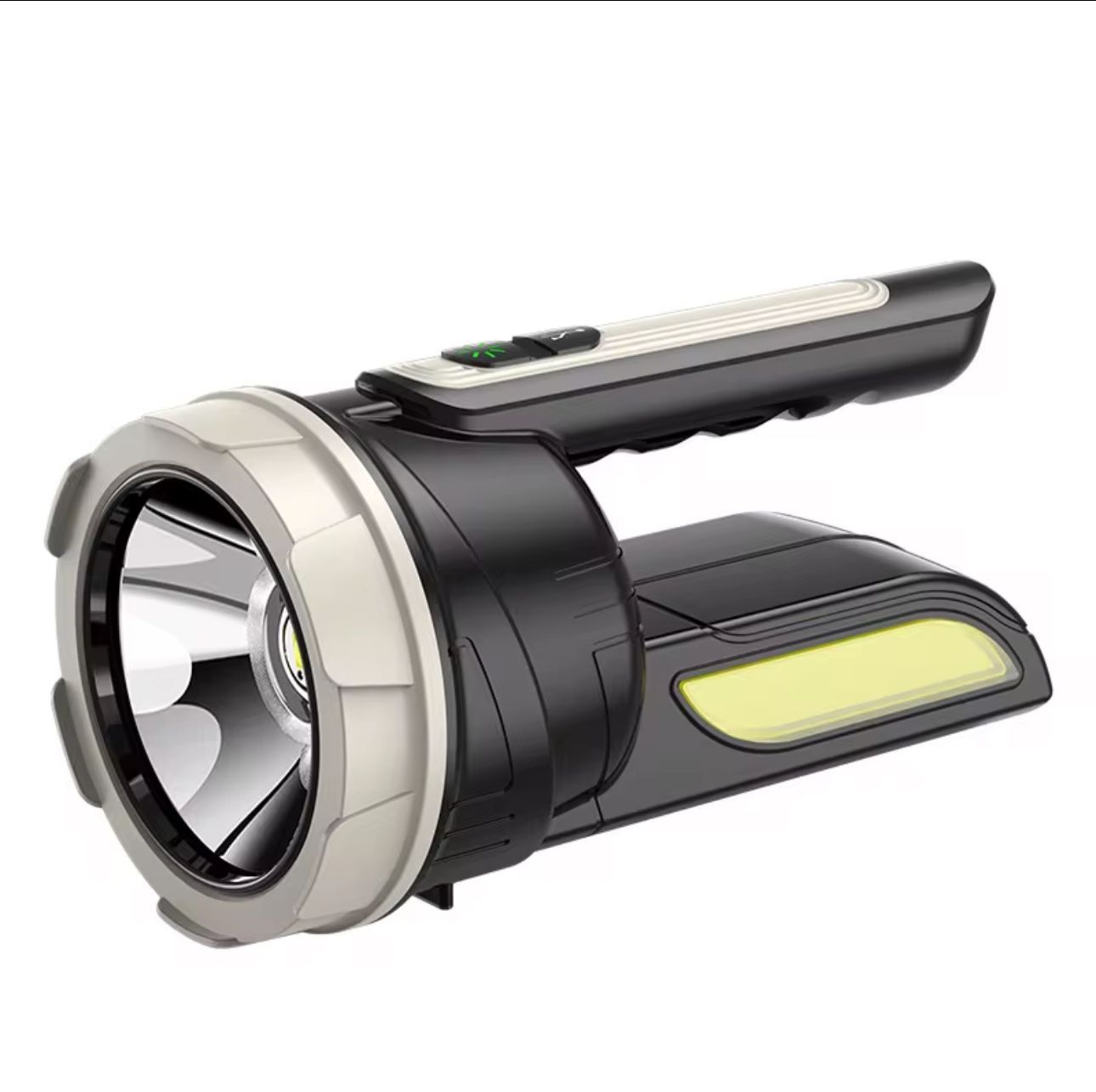 Ps-22024 Ultra Güçlü Uzun Menzilli 20W+COB LED Şarlı El Feneri Projektör