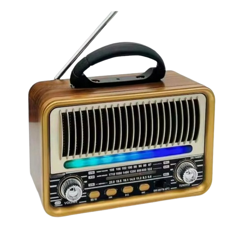 Everton RT-769 Led li Nostalji Solar Güneş Enerjili Bluetooth/USB/Sd kart/ Radyo mp3 Player Müzik Kutusu