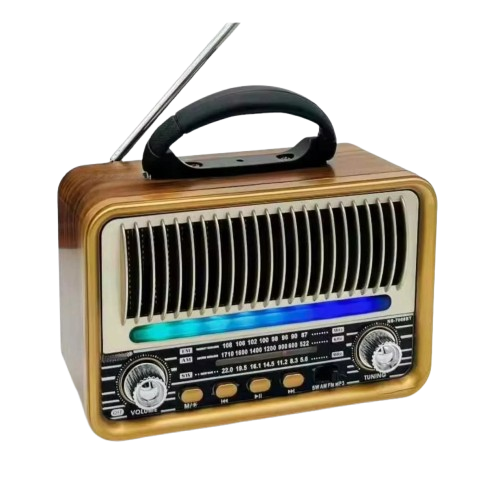 Everton RT-769 Led li Nostalji Solar Güneş Enerjili Bluetooth/USB/Sd kart/ Radyo mp3 Player Müzik Kutusu