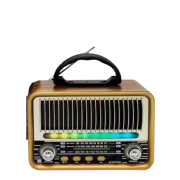 Everton RT-769 Led li Nostalji Solar Güneş Enerjili Bluetooth/USB/Sd kart/ Radyo mp3 Player Müzik Kutusu