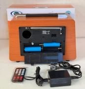 Everton RT-750 Bluetooth, Usb/Sd/Fm 3 Band Radyo Nostalji Müzik Kutusu Büyük Boy