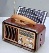 Everton RT-760 Fenerli Solar Güneş Enerjili Bluetooth, Usb/Sd/Fm 3 Band Radyo Nostalji Müzik Kutusu