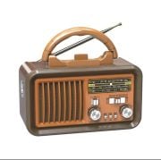Everton RT-760 Fenerli Solar Güneş Enerjili Bluetooth, Usb/Sd/Fm 3 Band Radyo Nostalji Müzik Kutusu