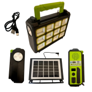 EVERTON RT-920 200W Solar LED Projektör Işık – Güneş Enerjili Şarjlı Dış Mekan Aydınlatma