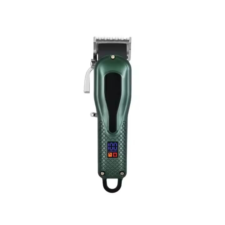 WA-2307 Dijital Şarjlı Saç,Sakal,Ense,Vücut Traş Kesme Makinesi / Ergonomik Tasarım, Uzun Pil Ömrü, LED Ekran