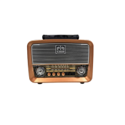 Everton RT-875 Nostalji Bluetooth, Usb/Sd/Fm 3 Band Radyo Nostalji Müzik Kutusu