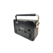 EVERTON RT-756 Retro Tasarımlı FM/AM/SW 3 Band Radyo - USB/TF Kart Girişli, Şarjlı Müzik Çalar