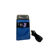 WA-2938 Süper Şarjlı Sakal,Ense,Vücut Traş Kesme Makinesi / Ergonomik Tasarım, Uzun Pil Ömrü, LED Ekran