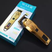 WA-0105 Profesyonel Şarjlı Saç,Sakal,Ense,Vücut Traş Kesme Makinesi / Ergonomik Tasarım, Uzun Pil Ömrü, LED Ekran