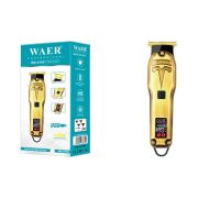WA-0105 Profesyonel Şarjlı Saç,Sakal,Ense,Vücut Traş Kesme Makinesi / Ergonomik Tasarım, Uzun Pil Ömrü, LED Ekran