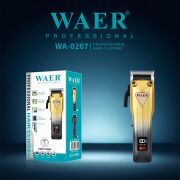 WA-0207 Profesyonel Şarjlı Saç,Sakal,Ense,Vücut Traş Kesme Makinesi / Ergonomik Tasarım, Uzun Pil Ömrü, LED Ekran
