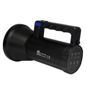 Gk-6698 10W Led Profesyonel Ultra Güçlü Uzun Menzilli LED Işıklı Şarlı El Feneri Projektör