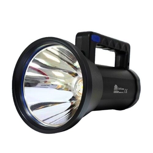 Gk-6698 10W Led Profesyonel Ultra Güçlü Uzun Menzilli LED Işıklı Şarlı El Feneri Projektör