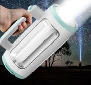6691 Ultra Güçlü Uzun Menzilli 5W+COB LED Şarlı El Feneri Projektör