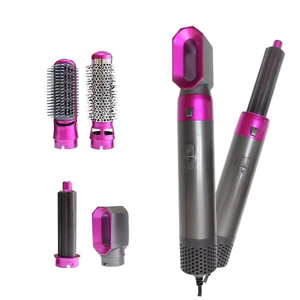 5’i 1 Arada Sıcak Hava Şekillendirici  WA-699 | Fön, Bukle, Dalga ve Hacim Veren Saç Şekillendirme Seti