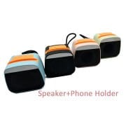 Retro Tasarımlı RT-330 AM/FM/SW 3 Band Radyolu Bluetooth Hoparlör Telefon Tutacaklı USB/TF Müzik Çalar Özellikli