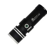 GK-9565 100w Ultra Güçlü 2200m Menzil Usb Giriş-Powerbank Lazer Silindir Şarjlı El Feneri 6000 mAh