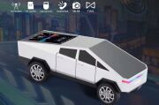 Everton RT-1972 Tesla Cybertruck Araba Tasarımlı Bluetooth Hoparlör – TF Kart / USB / FM Destekli