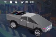 Everton RT-1972 Tesla Cybertruck Araba Tasarımlı Bluetooth Hoparlör – TF Kart / USB / FM Destekli