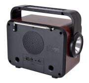 Everton Rt-734 Şömine Görünümlü Fenerli / Solar Güneş Enerjili / Nostalji Bluetooth/USB/Sd/ Radyo Mp3 Player Müzik Kutusu
