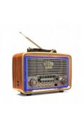 Everton Rt-681 / Solar Güneş Enerjili / Nostalji Bluetooth/USB/Sd/ Radyo Mp3 Player Müzik Kutusu