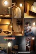 V-010 8 Led’li Hareket Sensörlü Lamba – Usb Şarjlı