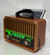 Everton RT-774 / Klasik Retro Solar Enerjili , Fenerli ,Nostalji Bluetooth/USB/Sd/ Radyo Mp3 Player Müzik Kutusu