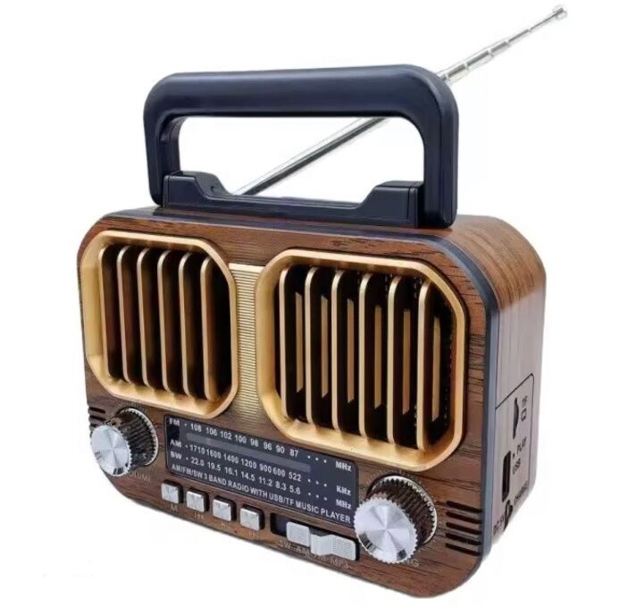 Everton RT-679 / Klasik Retro Solar Enerjili , Nostalji Bluetooth/USB/Sd/ Radyo Mp3 Player Müzik Kutusu