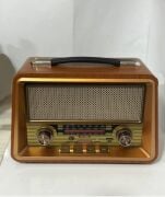 Everton RT-680 Bluetooth, Usb/Sd/Aux/Fm 3 Band Radyo Nostalji Müzik Kutusu Büyük Boy