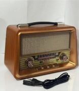 Everton RT-680 Bluetooth, Usb/Sd/Aux/Fm 3 Band Radyo Nostalji Müzik Kutusu Büyük Boy