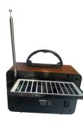 Everton RT-720 / Klasik Retro , Solar Enerjili ,Nostalji Bluetooth/USB/Sd/ Radyo Mp3 Player Müzik Kutusu