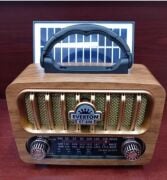 Everton RT-848 / Şık Tasarımlı ,Klasik Retro , Solar Enerjili ,Nostalji Bluetooth/USB/Sd/ Radyo Mp3 Player Müzik Kutusu