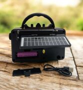 Everton RT-737 / Şık Tasarımlı Saatli ,Klasik Retro , Solar Enerjili ,Nostalji Bluetooth/USB/Sd/ Radyo Mp3 Player Müzik Kutusu
