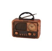 Everton RT-718 / Şık Tasarımlı Saatli ,Klasik Retro ,Nostalji Bluetooth/USB/Sd/ Radyo Mp3 Player Müzik Kutusu