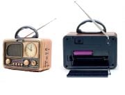 Everton RT-718 / Şık Tasarımlı Saatli ,Klasik Retro ,Nostalji Bluetooth/USB/Sd/ Radyo Mp3 Player Müzik Kutusu