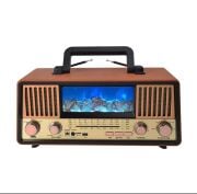 Everton Rt-703 Dev Boy Şömine Görünümlü Solar Güneş Enerjili Nostaljik Bluetooth/USB/Sd/ Radyo Mp3 Player Müzik Kutusu