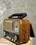 Everton RT-678 Şık Tasarımlı Saatli ,Klasik Retro , Solar Enerjili ,Nostalji Bluetooth/USB/Sd/ Radyo Mp3 Player Müzik Kutusu