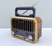 Everton RT-685 Klasik Retro Solar Enerjili , Nostalji Bluetooth/USB/Sd/ Radyo Mp3 Player Müzik Kutusu