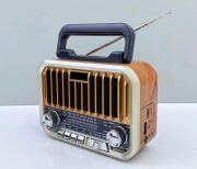 Everton RT-685 Klasik Retro Solar Enerjili , Nostalji Bluetooth/USB/Sd/ Radyo Mp3 Player Müzik Kutusu