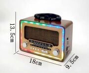 Everton RT-763 Klasik Retro Solar Enerjili , Nostalji Bluetooth/USB/Sd/ Radyo Mp3 Player Müzik Kutusu