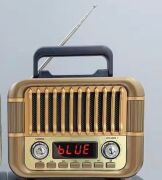 Everton RT-722 Şık Tasarımlı Saatli ,Klasik Retro ,Nostalji Bluetooth/USB/Sd/ Radyo Mp3 Player Müzik Kutusu