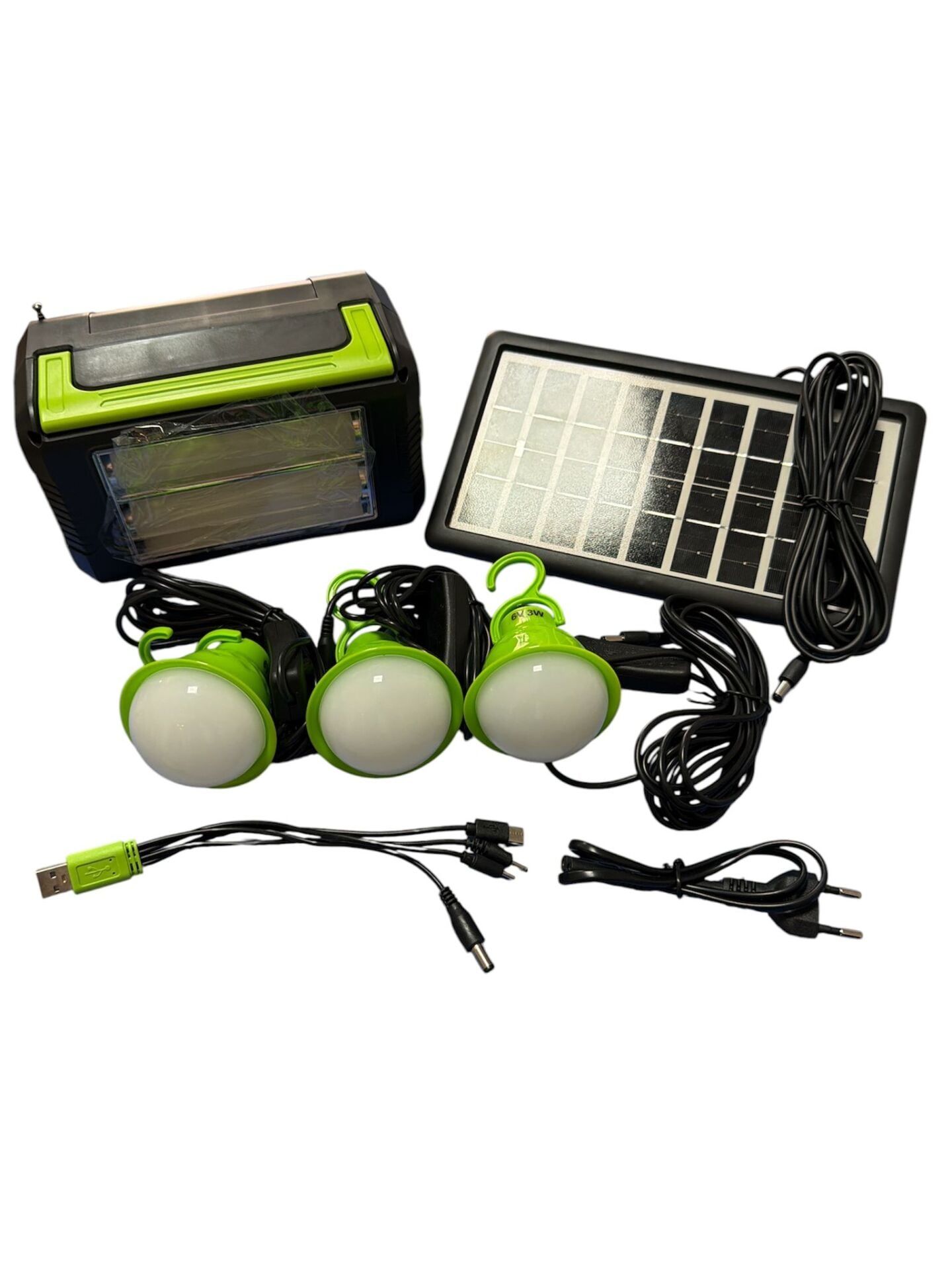 Everton RT-911BT SOLAR Güneş Panelli Radyolu 3 Ampullü Çok Amaçlı Solar Fener