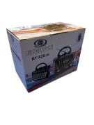 Everton RT-826.m  Klasik Retro Solar Enerjili Fenerli , Nostalji Bluetooth/USB/Sd/ Radyo Mp3 Player Müzik Kutusu