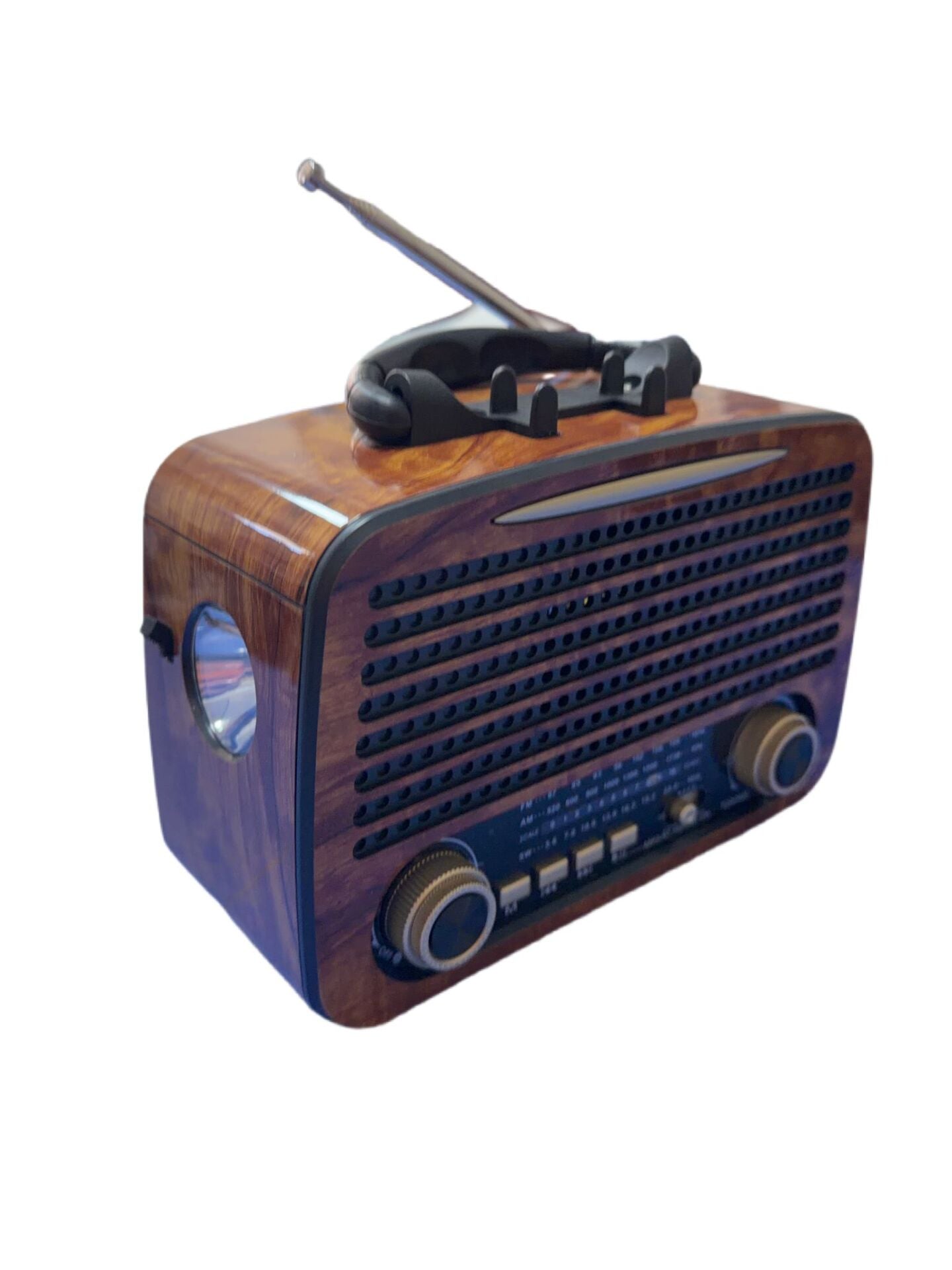 Everton RT-552  Vintage Retro Solar Enerjili Fenerli , Nostalji Bluetooth/USB/Sd/ Radyo Mp3 Player Müzik Kutusu