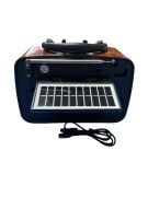 Everton RT-552  Vintage Retro Solar Enerjili Fenerli , Nostalji Bluetooth/USB/Sd/ Radyo Mp3 Player Müzik Kutusu